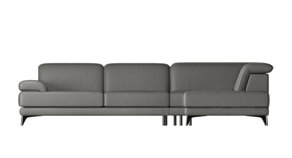 0082931 speranza corner sofa with open end leather grey 1024