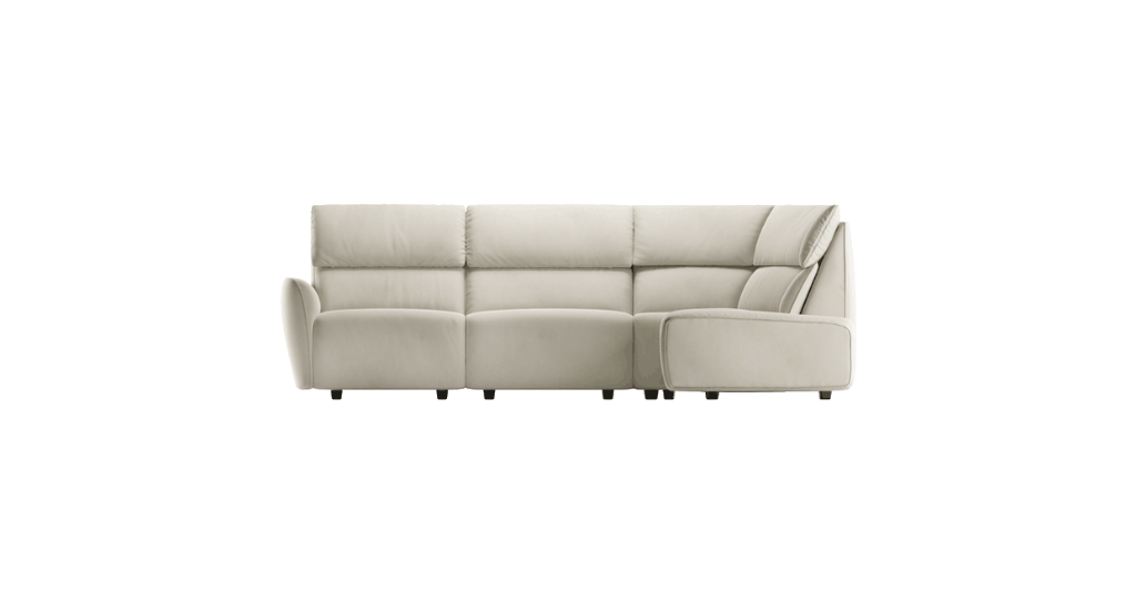 0083510 versatile modular corner sofa with open end fabric white 1024