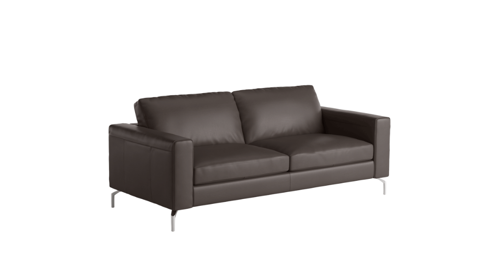 0100621 sollievo three seater sofa leather granite 1024