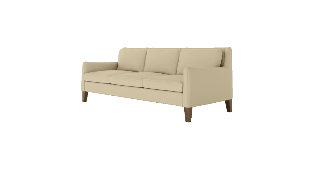 0100707 quiete three seater sofa leather white 1024