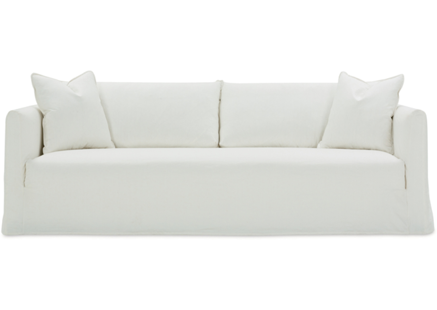 Alana Slipcover Loose Pillow Back